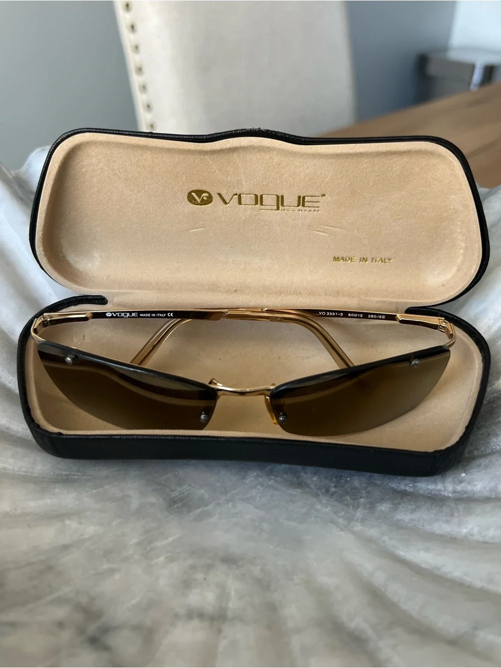 Women’s Vogue Gold Sunglasses VO3331-S